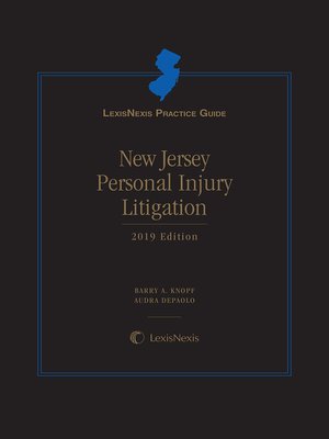cover image of LexisNexis Practice Guide: New Jersey Personal Injury Litigation